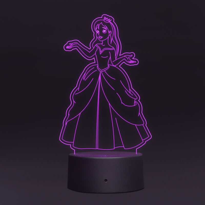 Princess Character Design Night Lamp