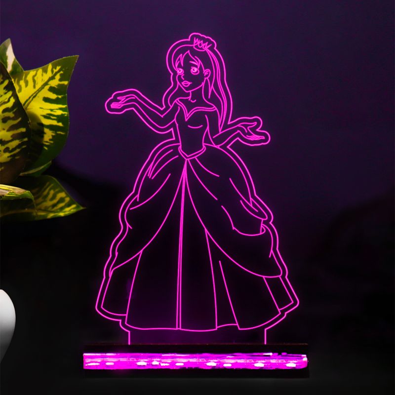 Princess Character Design Night Lamp