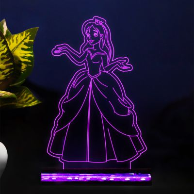 Princess Character Design Night Lamp