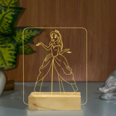 Princess Character Design Night Lamp