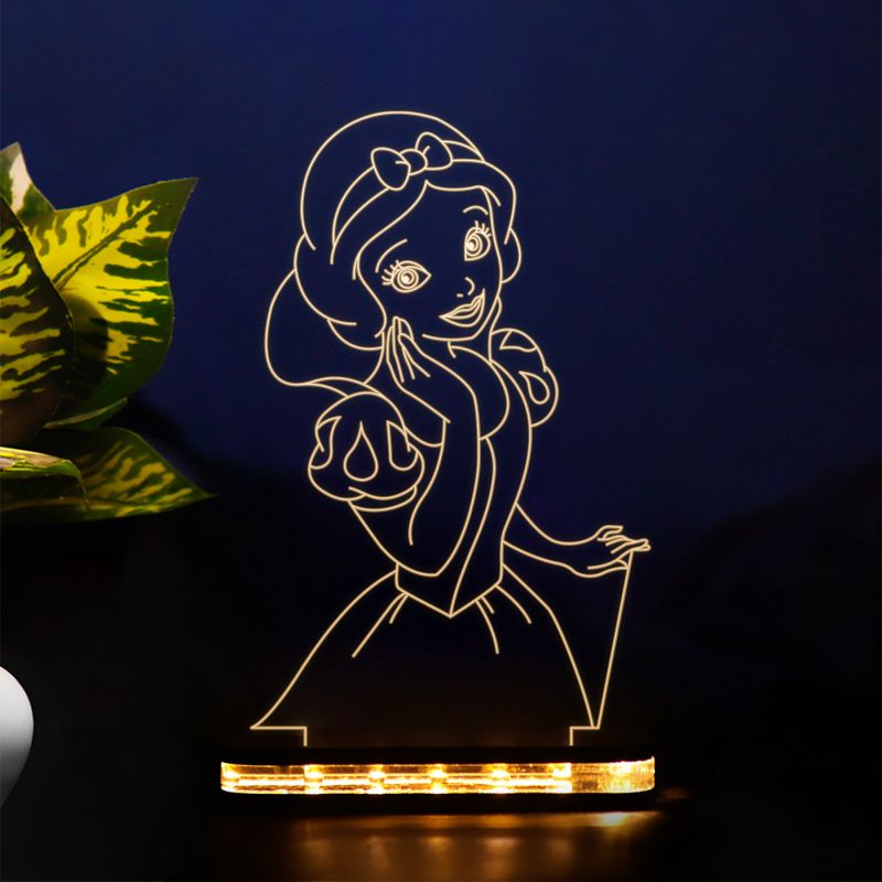 Snow White Character Design Night Lamp