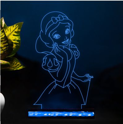 Snow White Character Design Night Lamp