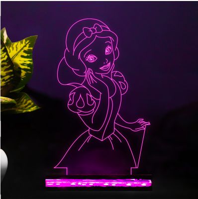 Snow White Character Design Night Lamp