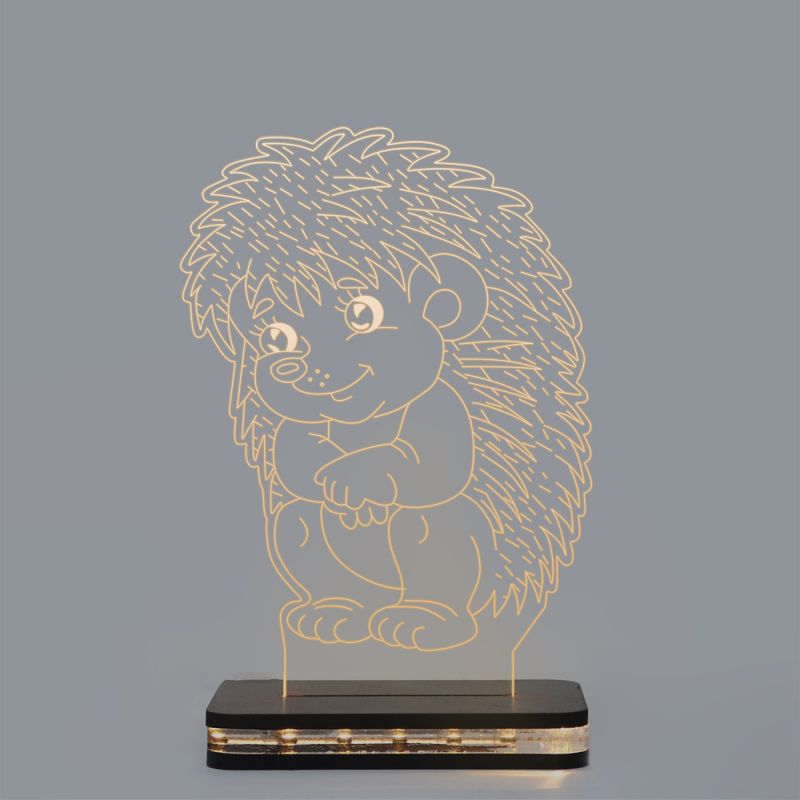 Porcupine Baby Design Night Lamp