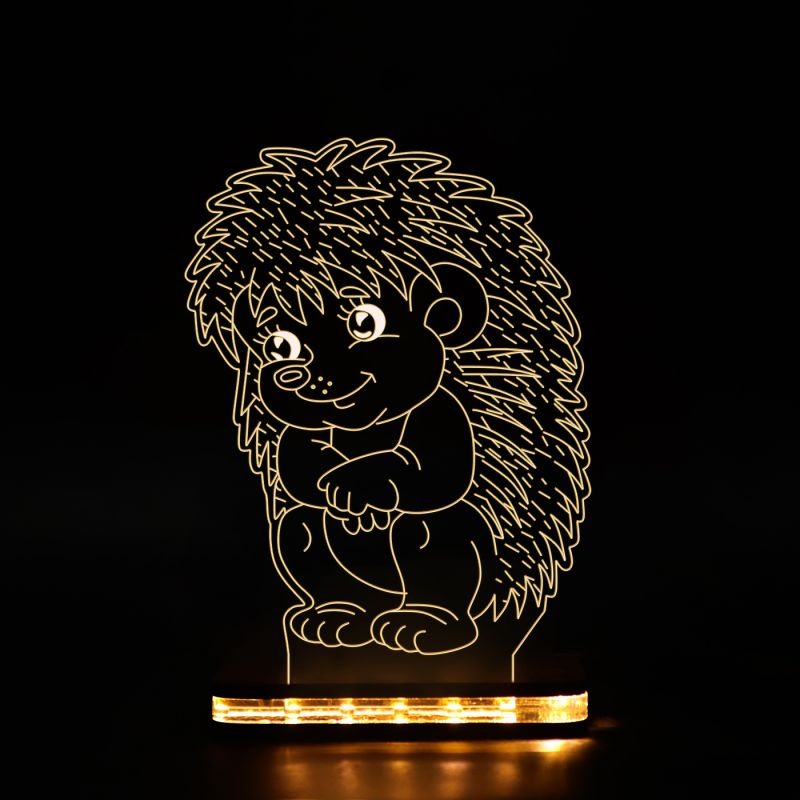 Porcupine Baby Design Night Lamp