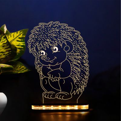 Porcupine Baby Design Night Lamp