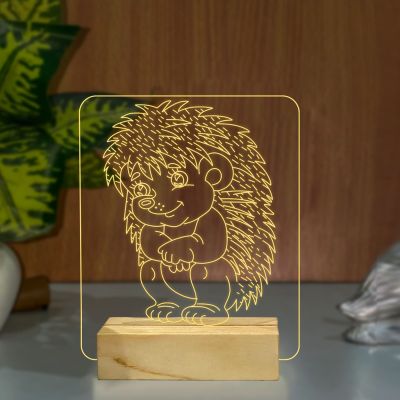 Porcupine Baby Design Night Lamp