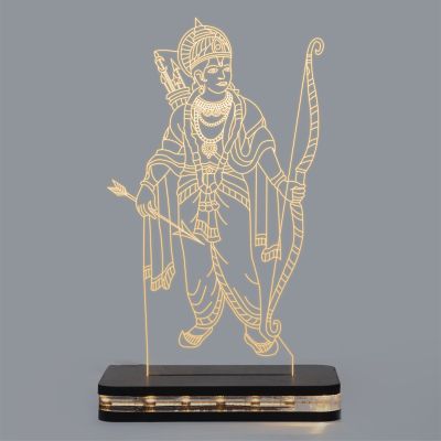 Lord Ram Ji Design Night Lamp