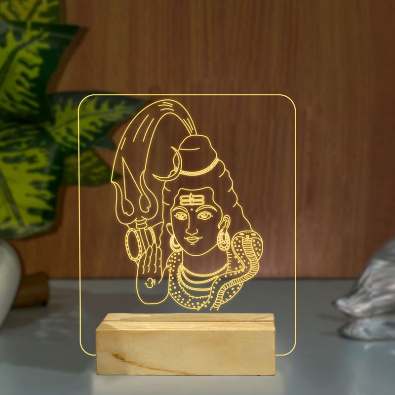 Lord Shiv Ji Design Night Lamp