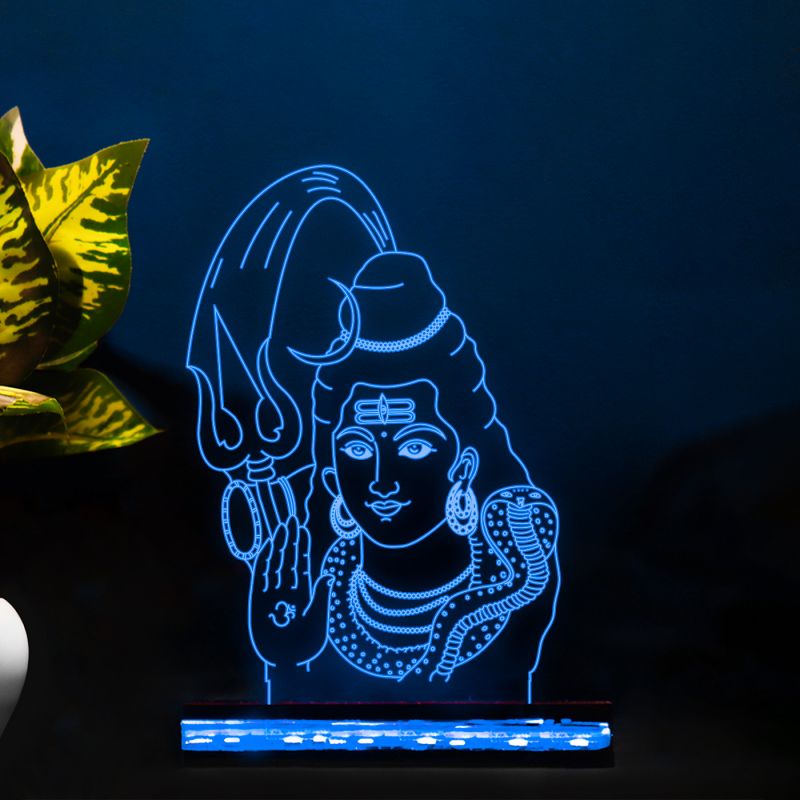 Lord Shiv Ji Design Night Lamp