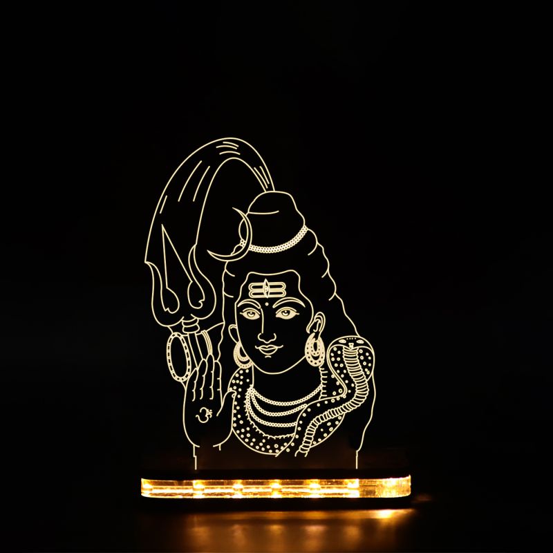 Lord Shiv Ji Design Night Lamp