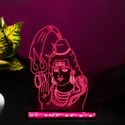 Lord Shiv Ji Design Night Lamp