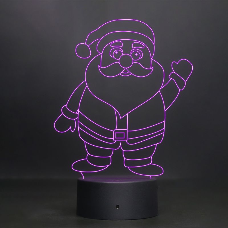 Santa-Claus Design Character Night Lamp