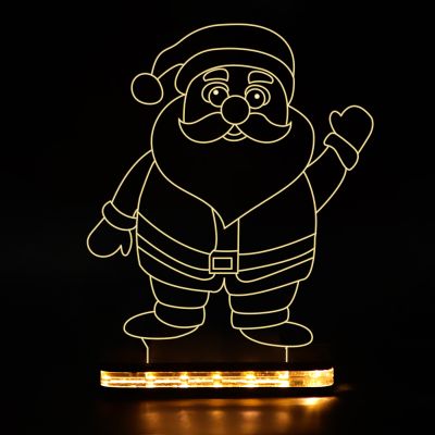 Santa-Claus Design Character Night Lamp