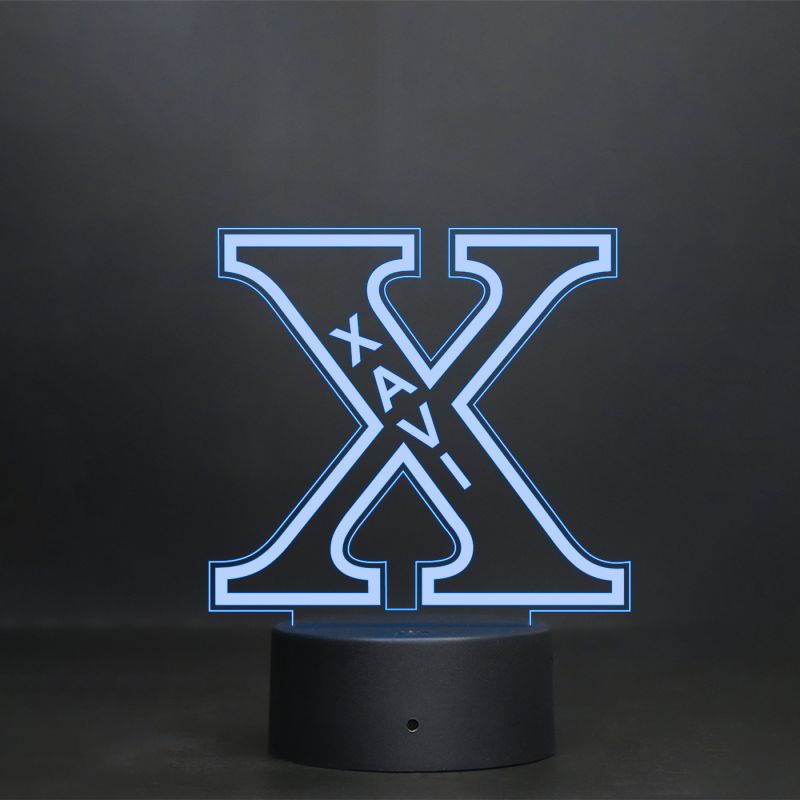 (X) Alphabet Design Name Night Lamp With Customized Name