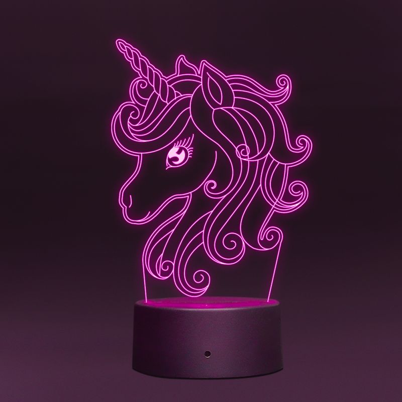 Unicorn Horse Design Night Lamp