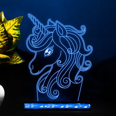 Unicorn Horse Design Night Lamp