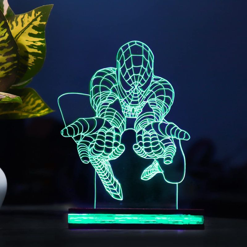 Spider-Man Character Design Night Lamp