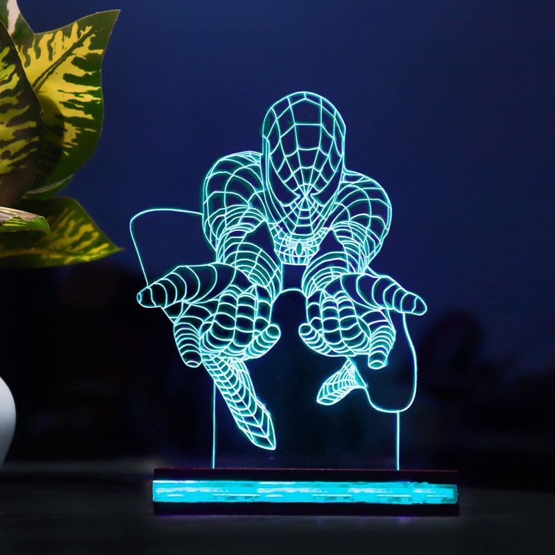 Spider-Man Character Design Night Lamp