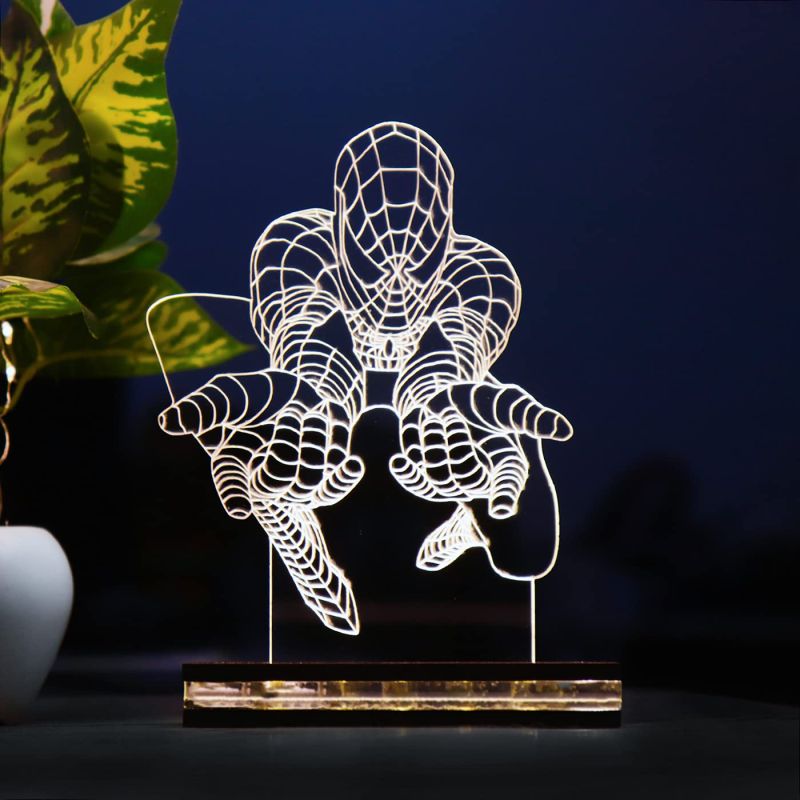 Spider-Man Character Design Night Lamp