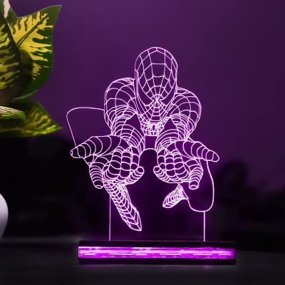 Spider-Man Character Design Night Lamp