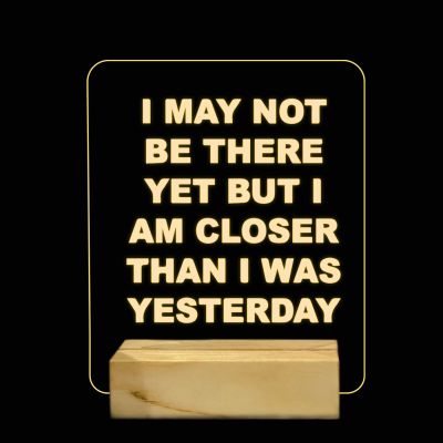 Quotes On Life Night Lamp