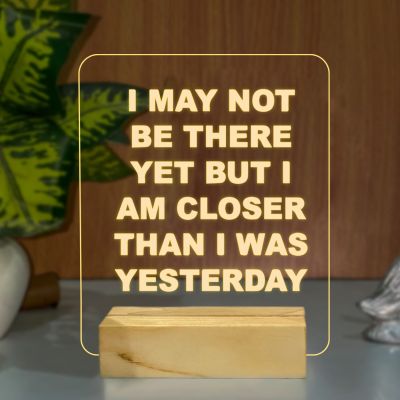 Quotes On Life Night Lamp