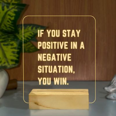 Quotes Of Life Night Lamp