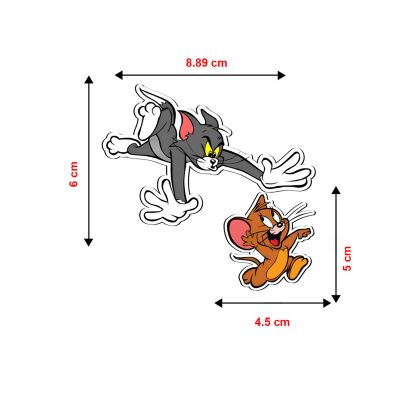 Tom & Jerry Design Characters Magnet Stickers