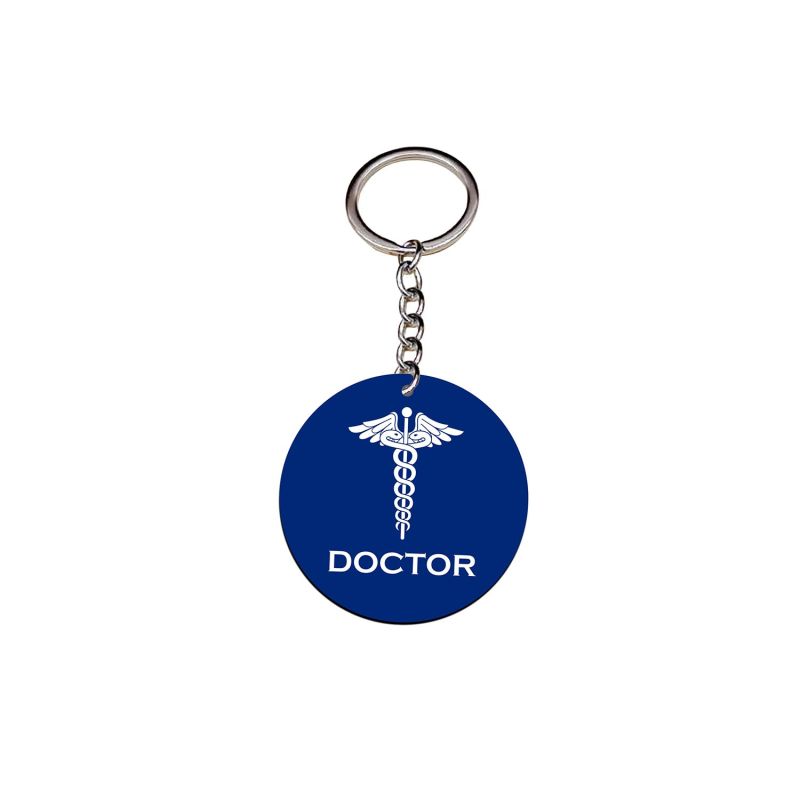 Doctor Texted Or Sign Design Key Chain