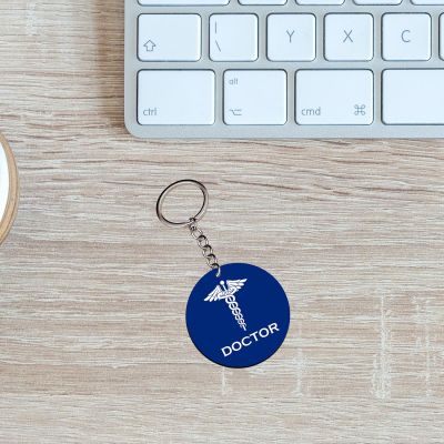 Doctor Texted Or Sign Design Key Chain