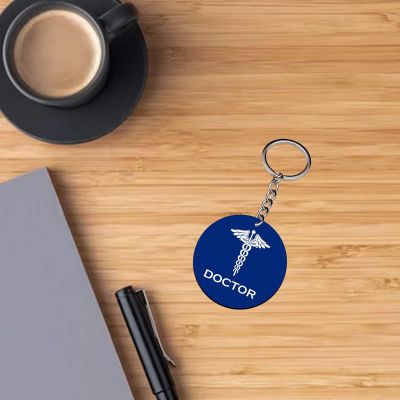 Doctor Texted Or Sign Design Key Chain