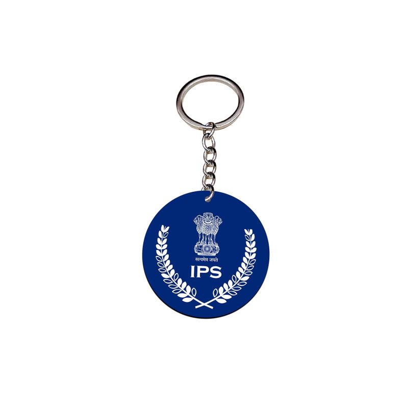 IPS Sign Or Text Printed Key Chain