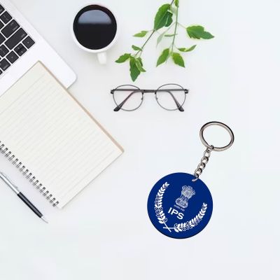 IPS Sign Or Text Printed Key Chain