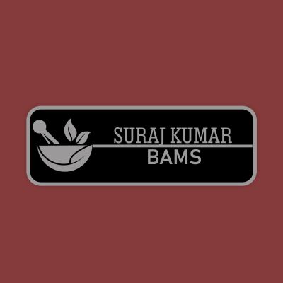 Gift Me Bazar Acrylic Personalized Name Plate Customized With Name & Logo Ayurvedic doctor name plate