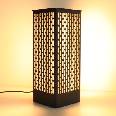 Elegant Wooden LED Table Lamp Wooden Carved Design Creative Warm Ceiling Light