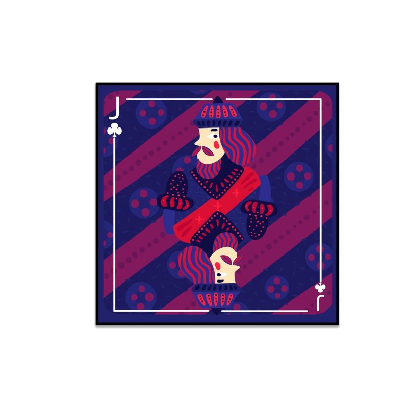 Playing Cards Theme Coasters Set Fit for Tea Cups, Coffee Mugs and Glasses | Home & Office Table Decor Coaster