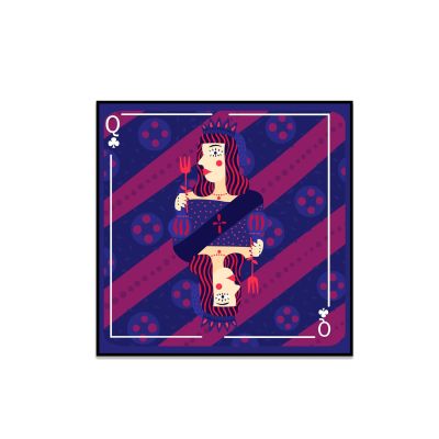 Playing Cards Theme Coasters Set Fit for Tea Cups, Coffee Mugs and Glasses | Home & Office Table Decor Coaster