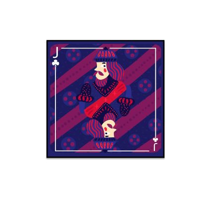 Playing Cards Theme Coasters Set Fit for Tea Cups, Coffee Mugs and Glasses | Home & Office Table Decor Coaster