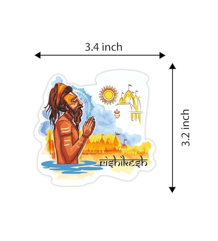 Rishikesh Fridge Magnets Travel Souvenir Refrigerator Gift Fridge Magnet