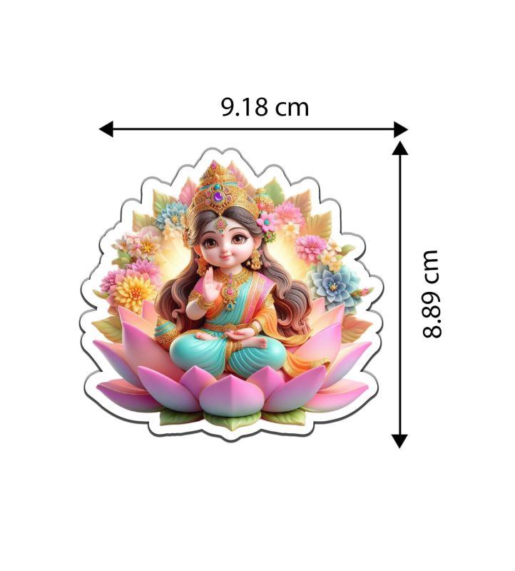 Set of 3 Laxmi Ganesha & Happy Diwali Fridge Magnet for Home & Office Decoration | Magnet for Diwali Pooja | Refrigerator & Almirah Decoration | Religious Gift Items