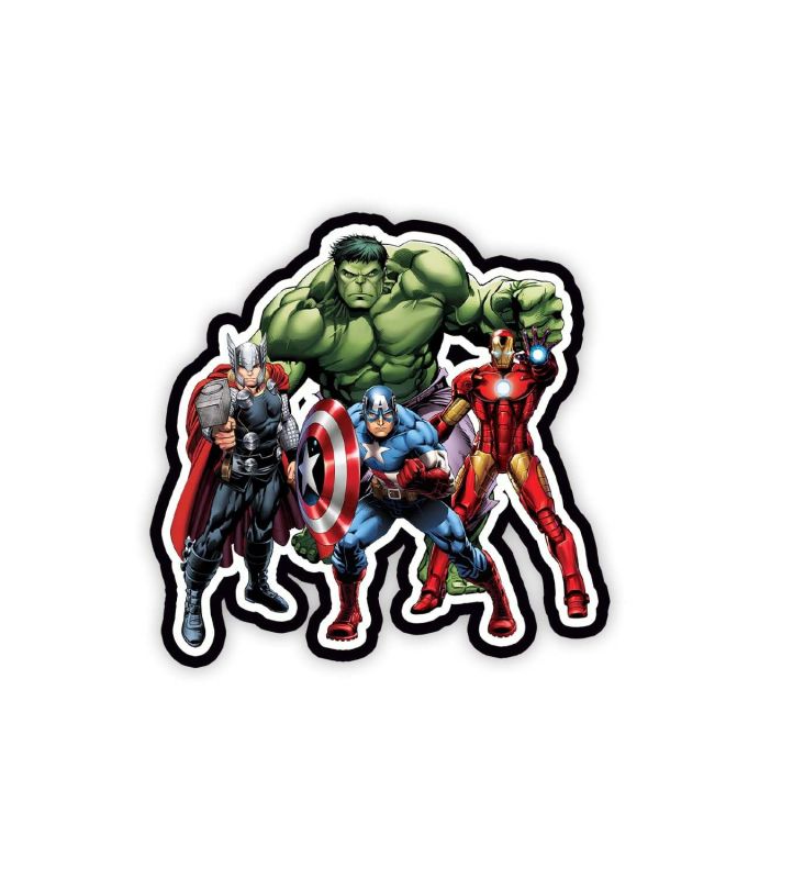 Avengers Superhero Fridge Magnet for Refrigerator Home, Kitchen and Office Decoration | Printed Magnet for Kids Room Decoration