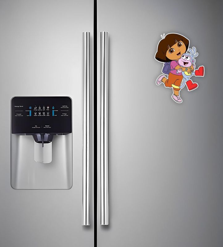 Cartoon Theme Fridge Magnet Dora&Boots458 Magnet Stickers | Gift for kids | Kitchen Decor Magnet | Cartoon Character Gift and Decoration