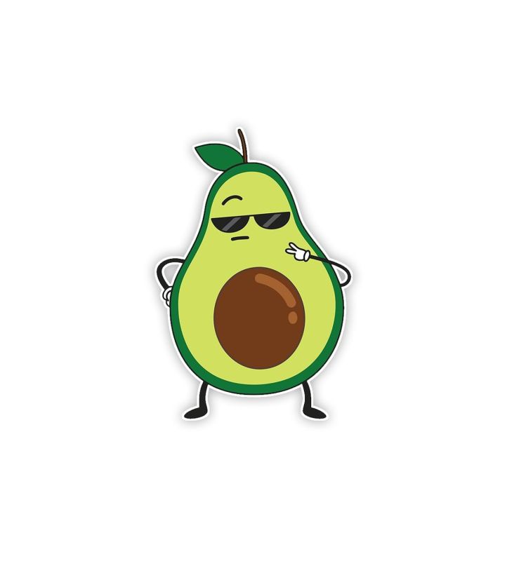 Avocado Fridge Magnet for Refrigerator Door Decoration | Fridge and Door Magnets |Home Decor Item