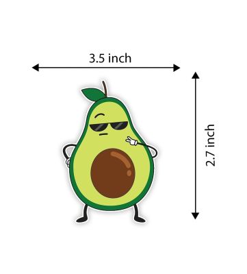 Avocado Fridge Magnet for Refrigerator Door Decoration | Fridge and Door Magnets |Home Decor Item