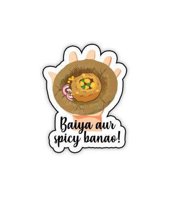 Golgappe Wooden Fridge Magnets for Refrigerator | Home Decor Item | Kitchen Decor Item