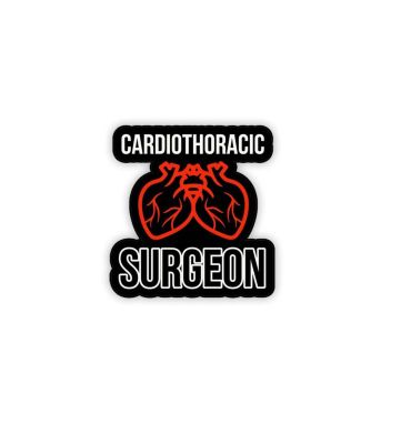 Cardiothoracic Surgeon Wooden Fridge Magnet for Refrigerator Door Decor | Gift for Heart Surgeon | Magnet for Doctor