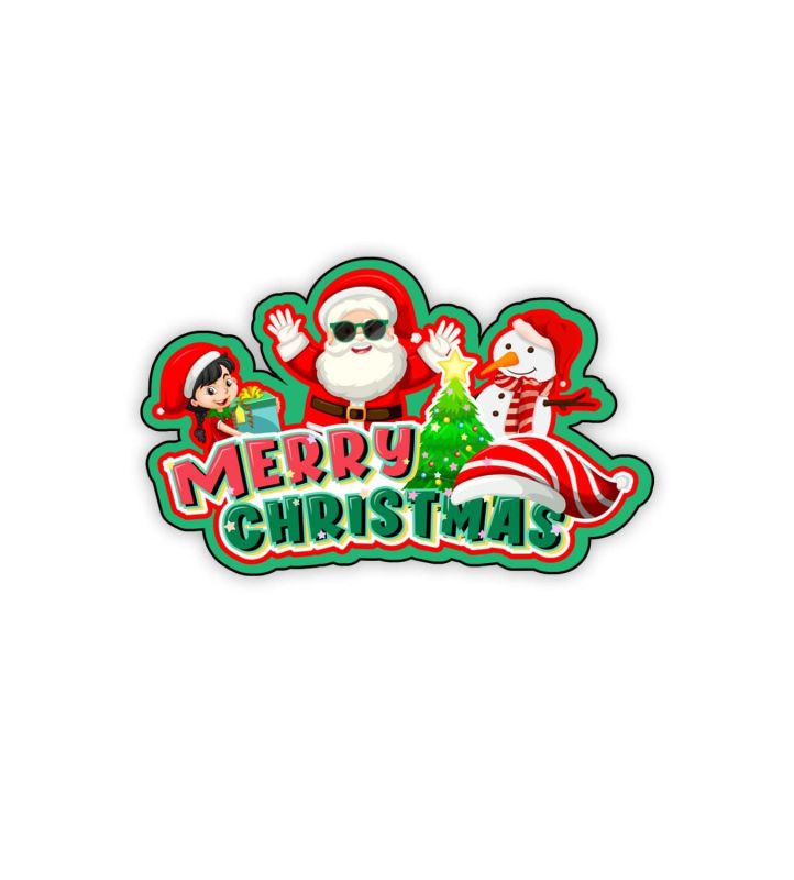 Christmas Fridge Magnet for Refrigerator Door Decor Magnet | Christmas Home Decor Items | Festival Decor