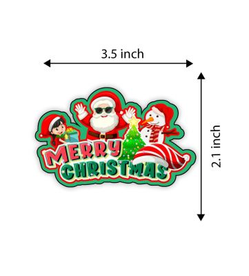 Christmas Fridge Magnet for Refrigerator Door Decor Magnet | Christmas Home Decor Items | Festival Decor