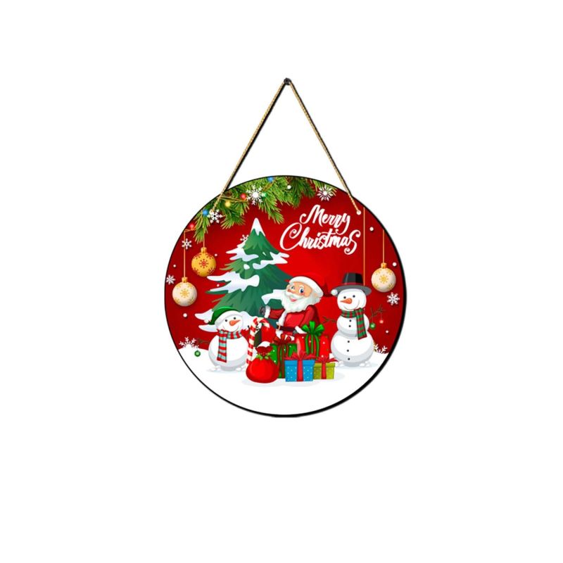Merry Christmas Wall Hanging | Christmas Home Decor | Door Hanger